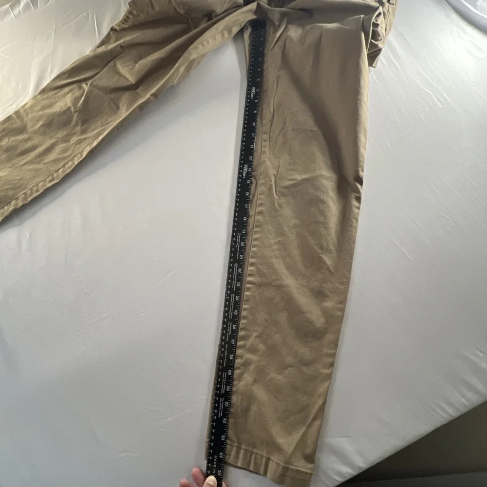Banana Republic Slim Lived-In Chino Pant Acorn Brown Tan 38 X 36